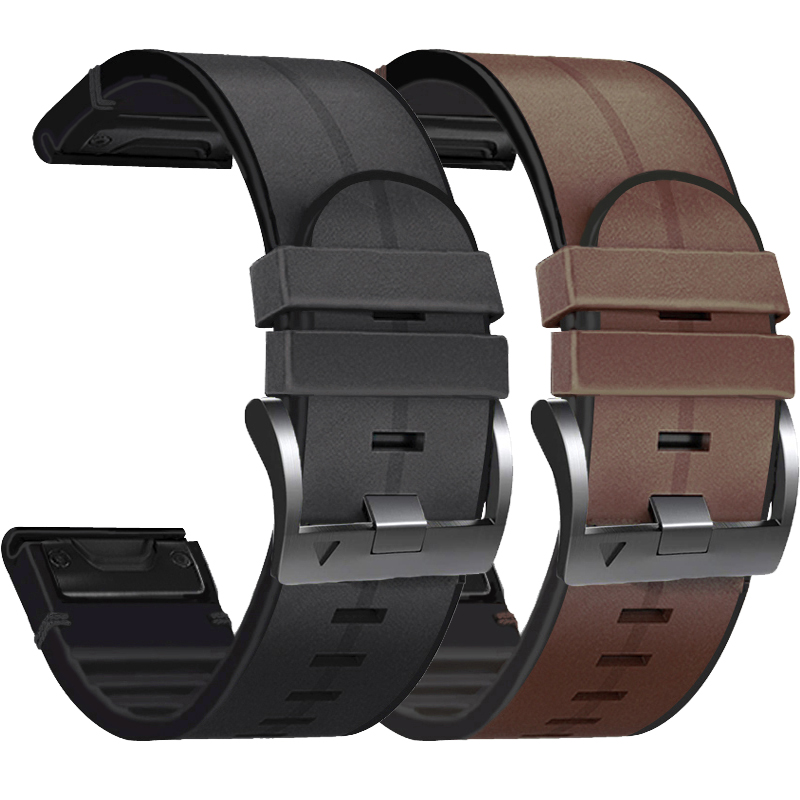 22mm 26mm QuickFit Deri + Sili - Silicone Watch Band 22Mm incelemesi ve fiyatı