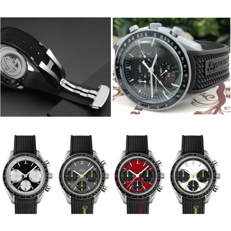 Kauçuk Silikon Kavisli Kayışlı - Omega Watch Speedmaster incelemesi ve fiyatı