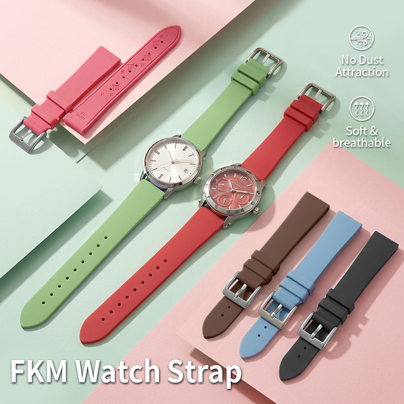 Desenli Tasarım Flororubber Ka - Suede Strap Watch incelemesi ve fiyatı