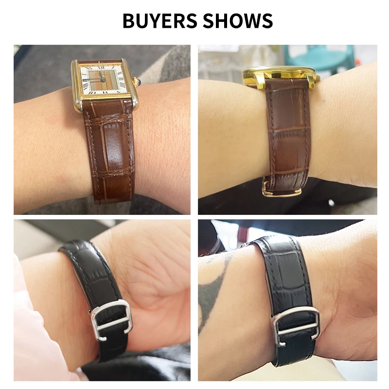 Cartier için 18 20 22 23mm kor - Cartier Watch Tank incelemesi ve fiyatı