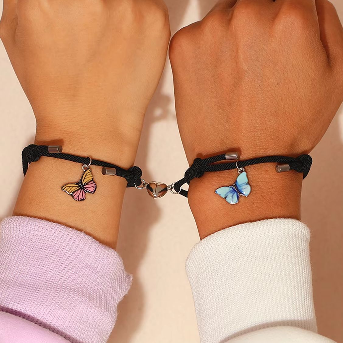 2 adet/takım kelebek kolye ayd - Butterfly Clasp Deployant incelemesi ve fiyatı