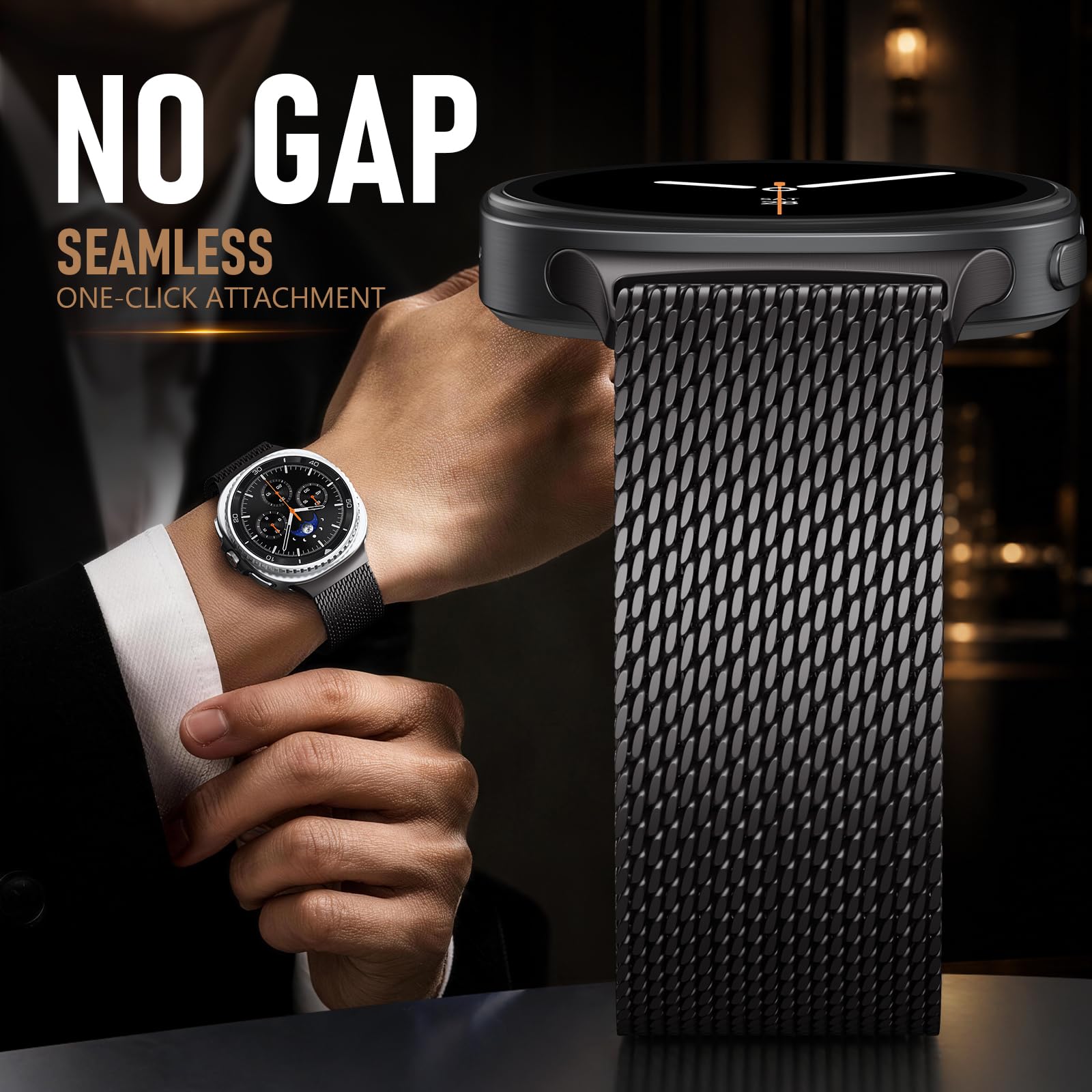 Samsung Galaxy Watch 8 Classic - Milanese Loop Magnetic incelemesi ve fiyatı