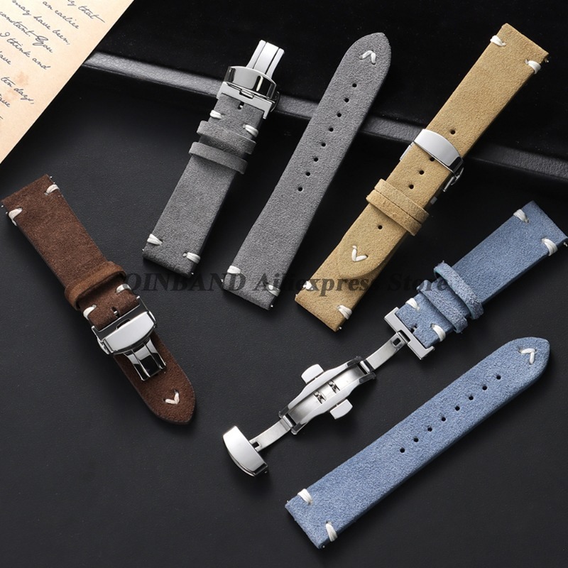 18mm 20mm 22mm Hızlı Çıkartmal - Suede Strap Watch incelemesi ve fiyatı