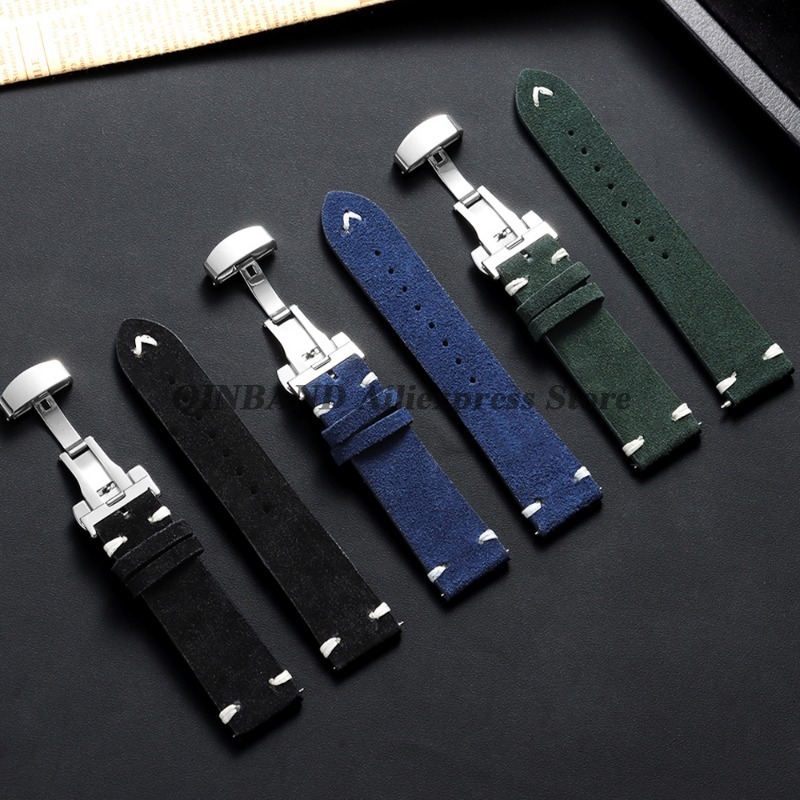 18mm 20mm 22mm Hızlı Çıkartmal - Suede Strap Watch incelemesi ve fiyatı