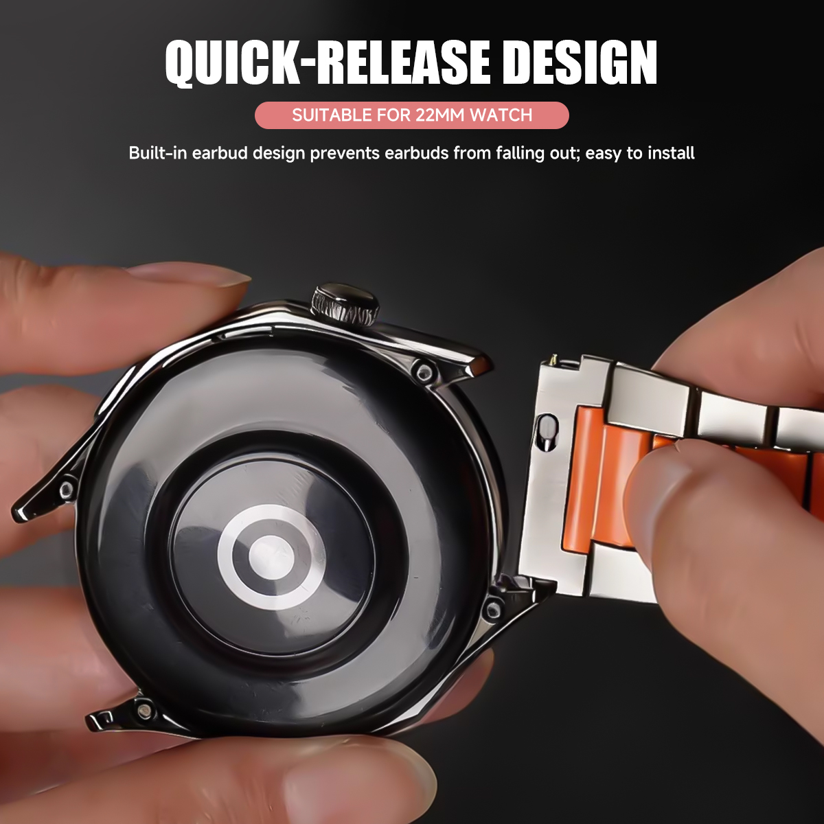 22mm Paslanmaz Çelik Silikon K - Silicone Watch Band 22Mm incelemesi ve fiyatı