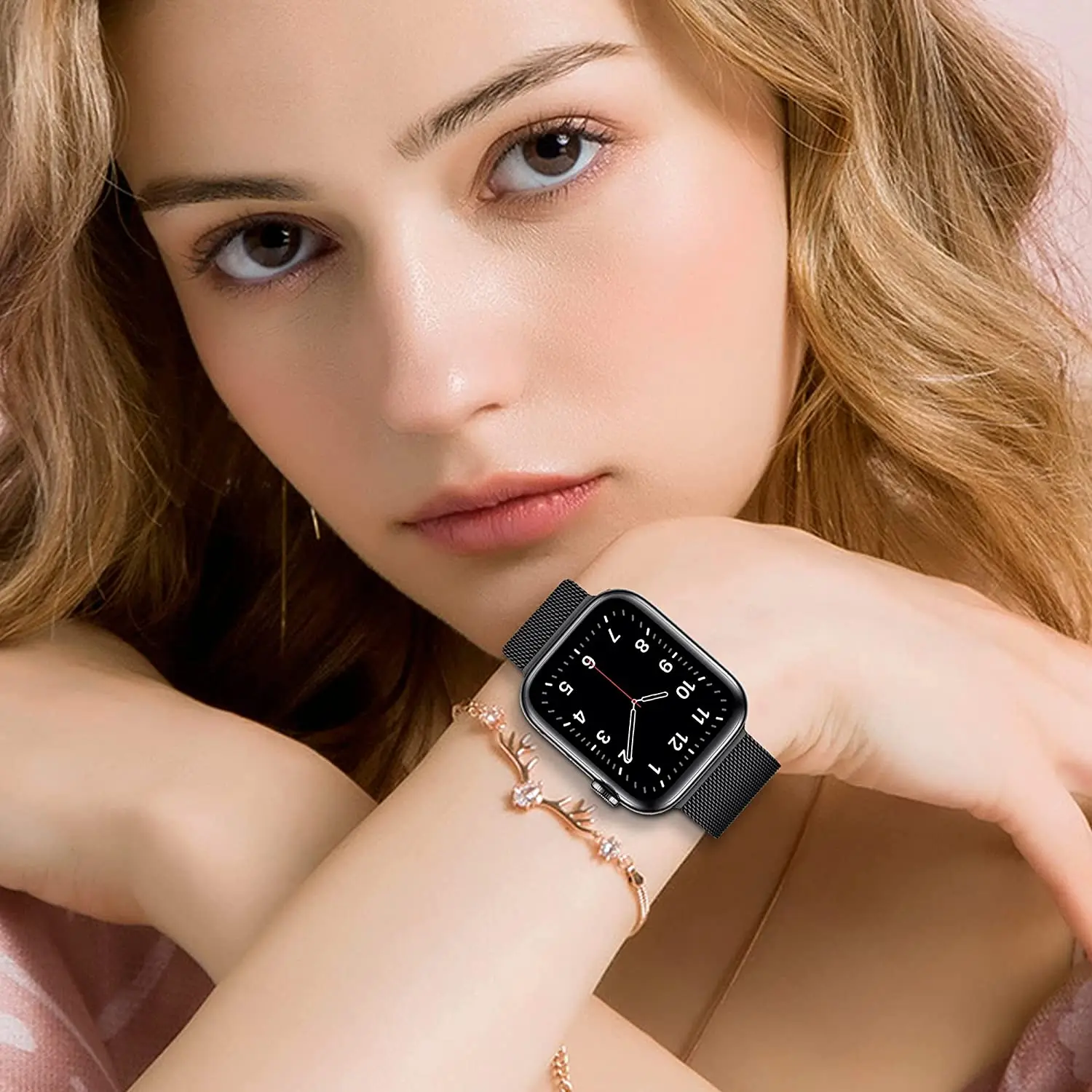Apple Watch Ultra/4 9 8 7 6 SE - Milanese Loop Magnetic incelemesi ve fiyatı