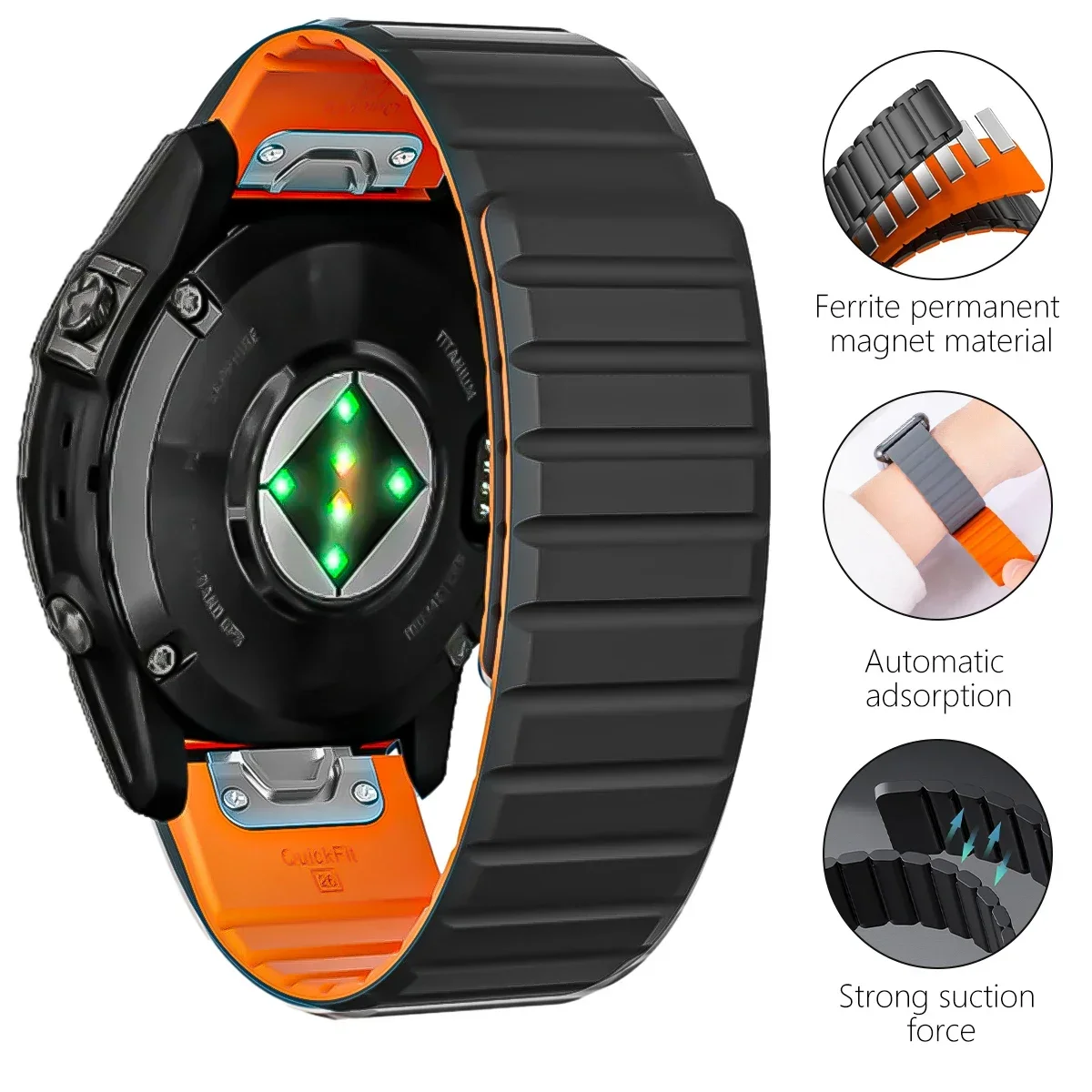 26/22mm silikon saat kayışı iç - Silicone Watch Band 22Mm incelemesi ve fiyatı