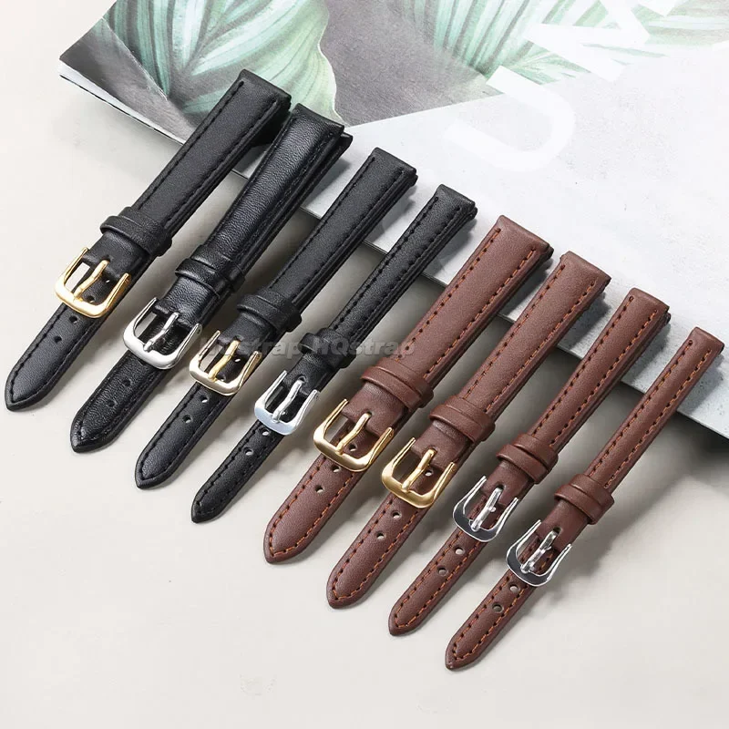 PU Deri Kayış 10mm 12mm 14mm 1 - Suede Strap Watch incelemesi ve fiyatı