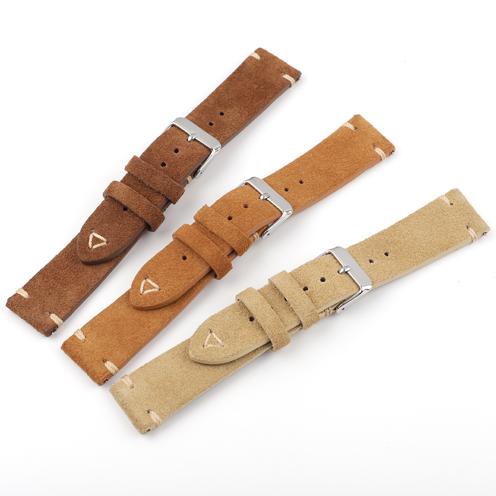 Yumuşak Deri Süet saat kayışı  - Suede Strap Watch incelemesi ve fiyatı