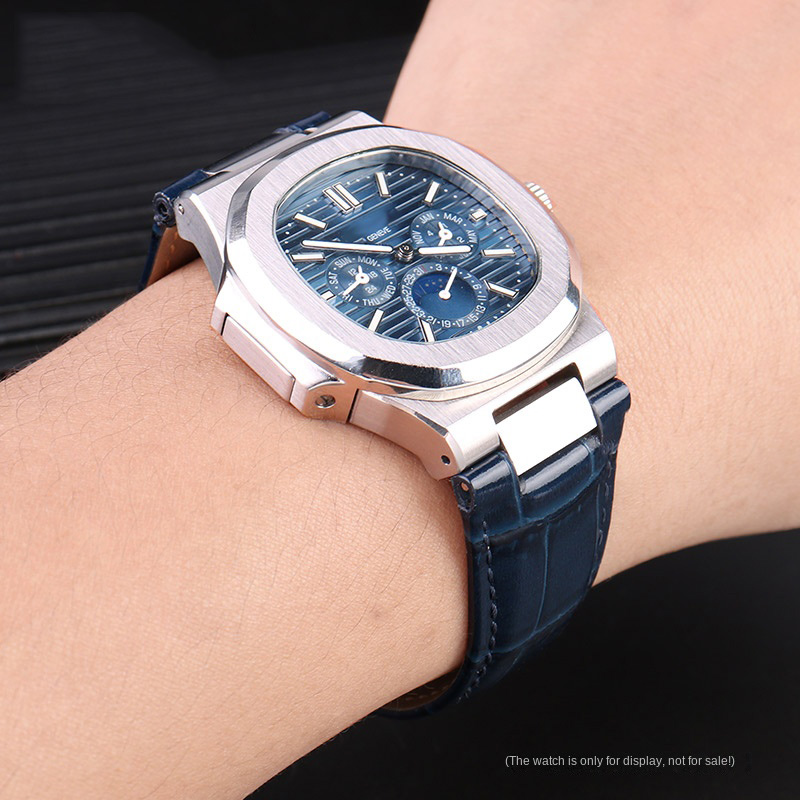 25X13mm çentik hakiki deri saa - Patek Philippe Watch Aquanaut incelemesi ve fiyatı