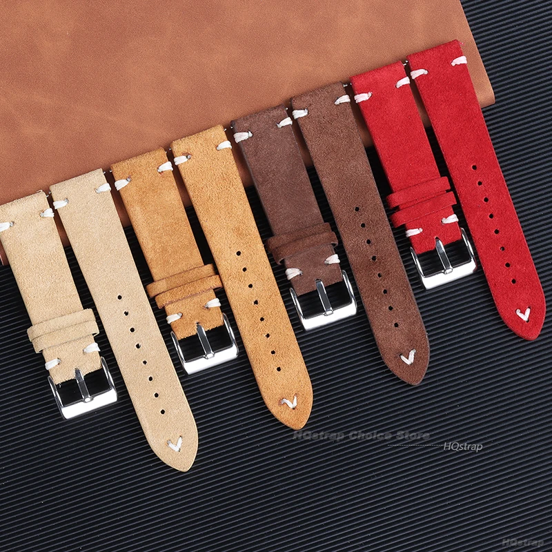 18mm 20mm 22mm Yüksek Kaliteli - Suede Strap Watch incelemesi ve fiyatı